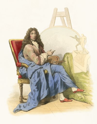 Le Brun door French School
